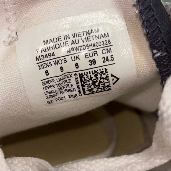 Converse Chuck Taylor All Star Low Sneakers USA FLAG women’s size 8 - Picture 8 of 9